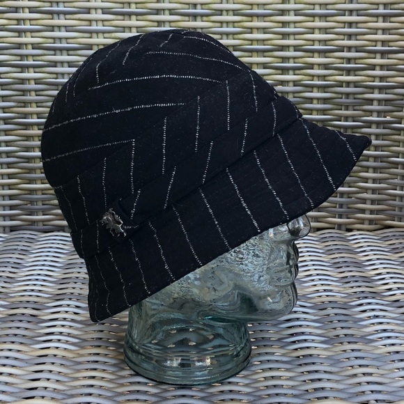 Vintage Philip Treacy Bucket Hat Wool Fedora S